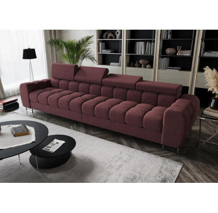 Sofa ASPEN IV 335 cm - vínová