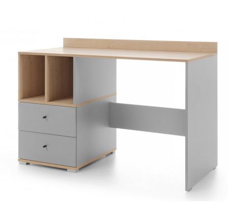 Psací stůl ORO - OR5, Dub piškotový/Šedá