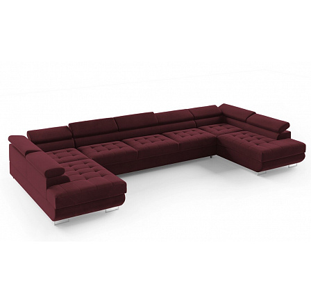 Sedací souprava BENJAMIN U 158 XL, Monolith 69 Sedací souprava BENJAMIN U 158 XL, Monolith 69