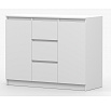 Komoda SOLO - 2D3S, Bílý Mat