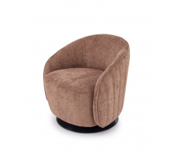 Otočné křeslo BASILIO, Hnědá