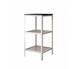 Regál Rolin Bílý+Černý