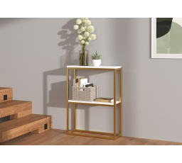 Konzole MASON Zlatý+Bílý