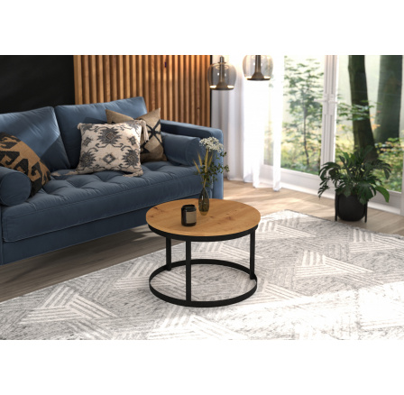 Konferenční stolek RINEN Černý+Artisan