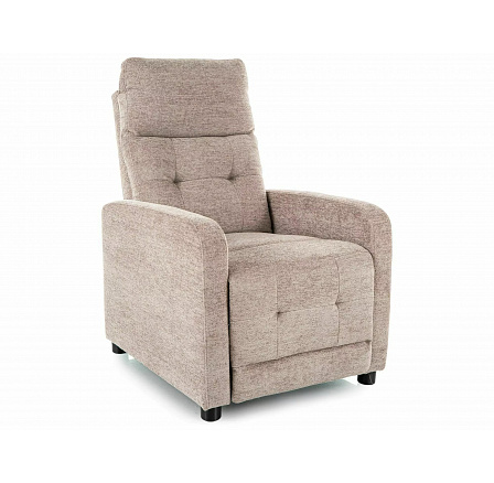 ROZKLÁDACÍ KŘESLO OTUS RAVEN TMAVĚ BÉŽOVÁ 30