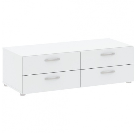 Podstavec pod skříň BASIC 4S, Bílá