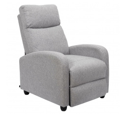 Rozkládací křeslo Recliner Dream šedé