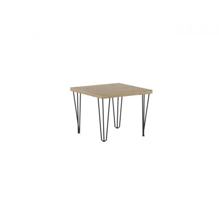 Lavice dub artisan + nohy III 67x67 LB-FXJG