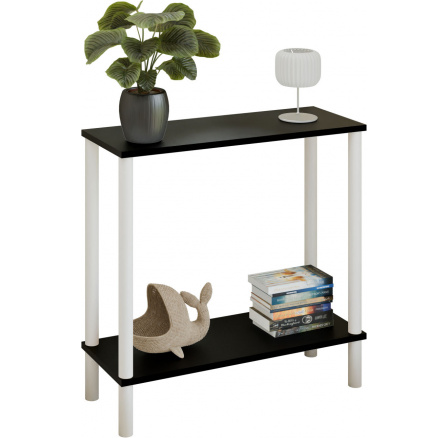 Konzole Claro 80x30 cm - různé barvy na výběr - černá MiniPearl, Bílá Matná