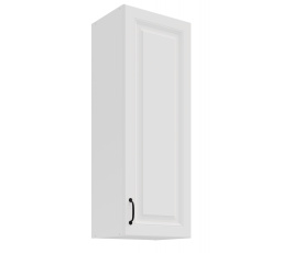 Horní skřínka STELLO - 30 G-108 1F, Bílá/Bílá