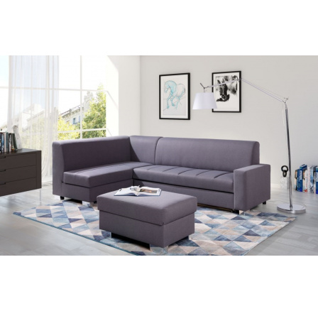 Rohová sedací souprava MIX s taburetem, Malmo 95, Levá