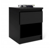Noční stolek SIMPLICITY 238, Černá mat