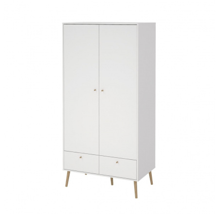 Šatní skříň BOAZ 127, Bílá Šatní skříň BOAZ 127, Bílá