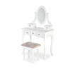 Toaletní stolek SARA, bílý