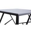 Konferenční stůl UNIVERSE 2 KWADRAT, efekt šedého mramoru