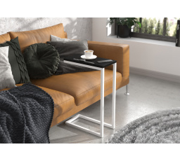 Pomocný stolek SPARK Bílý+Černý