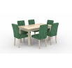 Sada stůl s židlemi RODOS 81 Sonoma