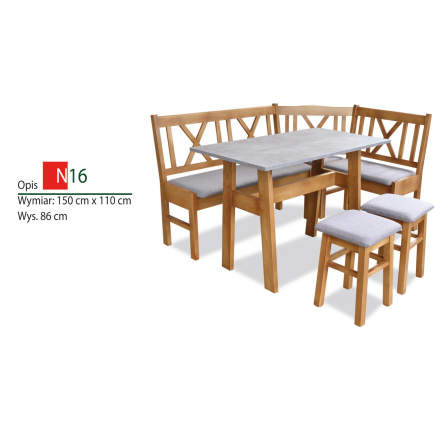 Kuchyňská rohová sestava 6Ł