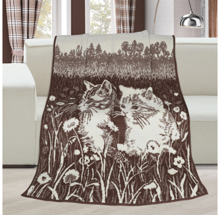 Deka Karmela jednolůžko 150x200cm koťata Deka Karmela jednolůžko 150x200cm koťata