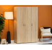 Šatní skříň BASIC 3D, Dub sonoma