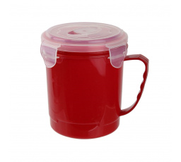 Hrnek na polévku 630ml červený