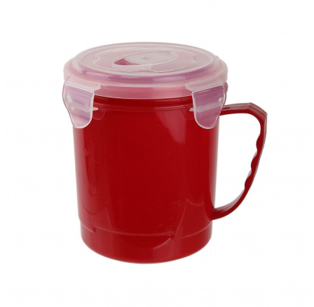Hrnek na polévku 630ml červený