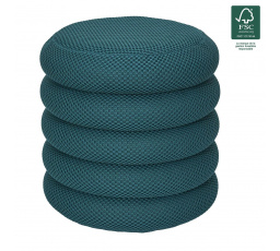 Pufa Atom tyrkysová