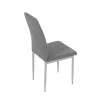 Jídelní židle, šedá, látka, DCL-379 GREY2