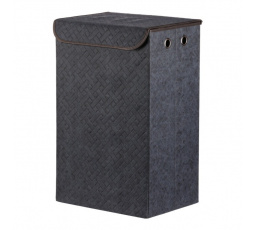 Koš pádelní - látkový s víkem, modrá barva