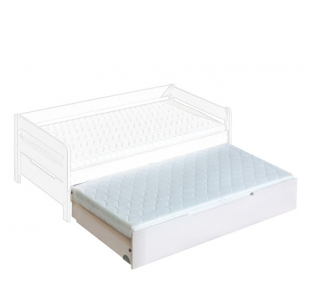 Spodní postel  šuplík s uložným prostorem BORYS B3 - Barva korpusu: borovice na bílé