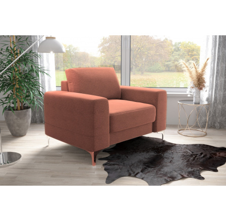 Křeslo ARIA 112 cm terakota WID 52 - Rychlé doručení