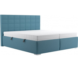 Postel Borja 180x200, azurová