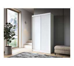 Posuvná skříň BIANCCO II, Bílý Mat 220