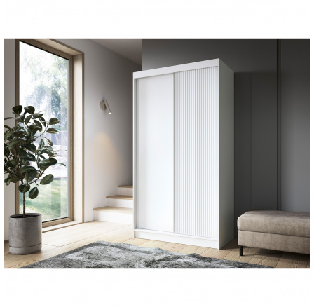 Posuvná skříň BIANCCO II, Bílý Mat 220