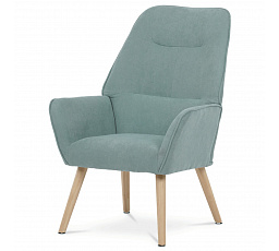 Relaxační křeslo, modrá, látka, AK-312 BLUE2