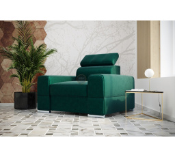 Křeslo ROYAL 114 cm - zelená