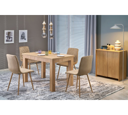 GIZMO rozkládací stůl deska - dub artisan, nohy - dub artisan (2ks=1ks)