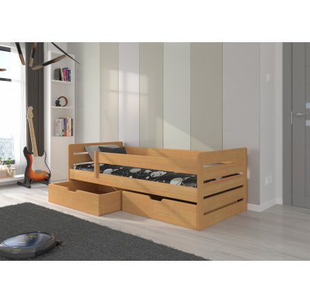 Postel s matrací BEMMA 180x80 Buk