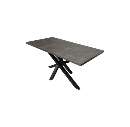 150X80+40 LUCAS Laminát Obdélník Nohy Kov