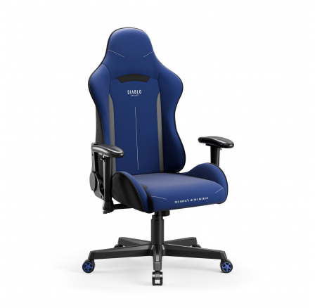 Herní křeslo látkové Starter tmavě modré