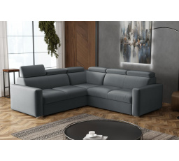 Sedací souprava Petrit IV UNI Paros tmavě šedá