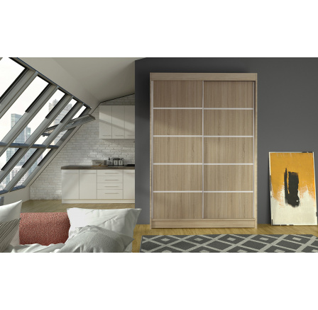 Šatní skříň LINORA IV 120, Dub sonoma Šatní skříň LINORA IV 120, Dub sonoma