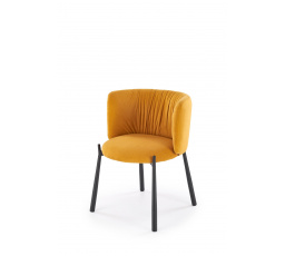 Jídelní židle K531, Hořčicová/Černá