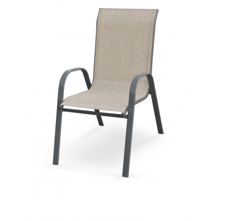 Zahradní křeslo MOSLER, tmavě šedá