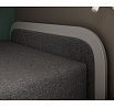 Postel PARYS Šedá Sawana 05 80x190 Pravá