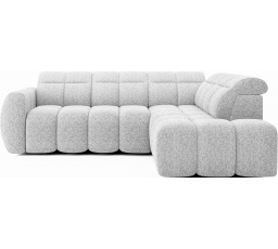 Rohová sedací souprava s elektrickým rozkládáním FALCONN - Pravá, Coralline 01
