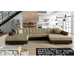 Sedací souprava ve tvaru U VENTO, Berlin 03/Soft 66