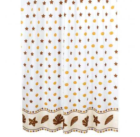 Koupelnový závěs Mušle