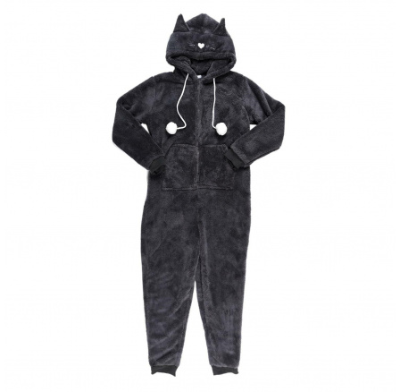 Kombinéza Onesie Kočka velikost M šedá Kombinéza Onesie Kočka velikost M šedá