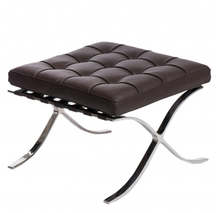 Podnožka BA1 hnědá přírodní kůže Podnožka BA1 hnědá přírodní kůže